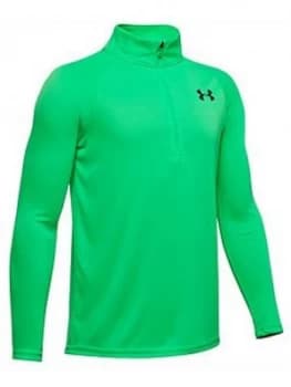Urban Armor Gear Boys Tech 2.0 Half Zip - Green, Size 13 Years, XL