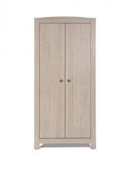 Silver Cross New England Double Wardrobe, Light Oak