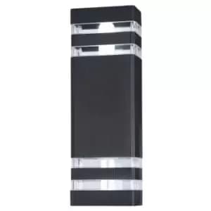 Unter den Linden Unter Den Linden Wall Lamp Black, 2 Light IP54, E27