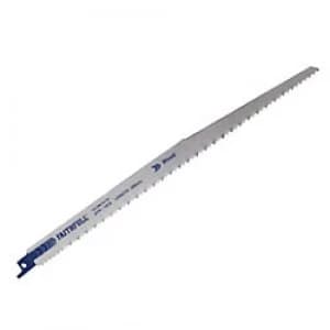 Faithfull Sabre Saw Bladefor Wood S1411D 300 mm x 6 TPI Pack of 5