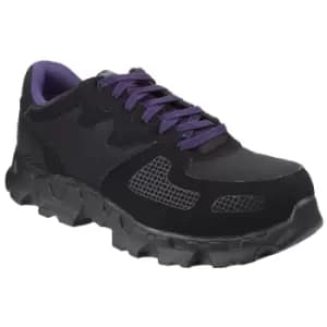 Timberland Pro Womens/Ladies Powertrain Low Lace Up Safety Shoes (4 UK) (Black)