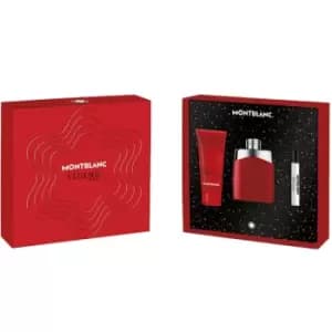 Mont Blanc Legend Red Gift Set 100ml Eau de Parfum + 100ml Shower Gel + 7.5ml EDP