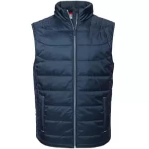 Russell Mens Nano Padded Bodywarmer (XXL) (French Navy)