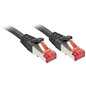 LINDY 47393 RJ45 Network cable, patch cable CAT 6 S/FTP 1.50 m Black