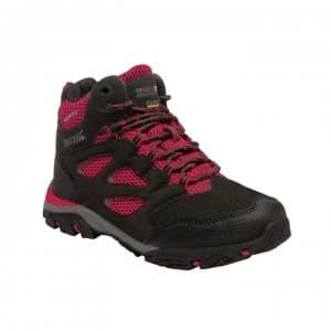 Regatta Holcombe IEP Junior Waterproof Walking Boots - Black/Pepper