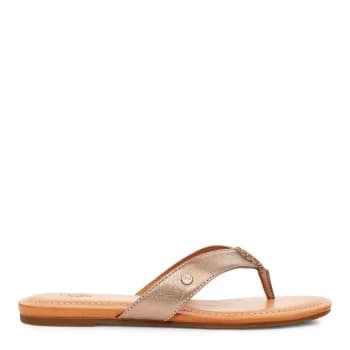 Ugg Tulolumne Flat Sandals - Metallics