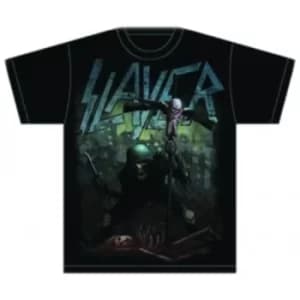 Slayer Soldier Cross Mens T Shirt: X Large