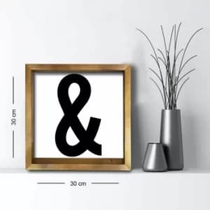 3030AHS-0100a Multicolor Decorative Framed MDF Painting