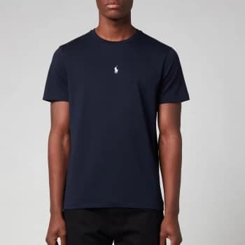 Polo Ralph Lauren Mens Custom Slim Fit Jersey T-Shirt - Aviator Navy - M