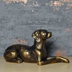 Weimaraner Bronze Ornament