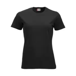 Clique Womens/Ladies New Classic T-Shirt (S) (Black)