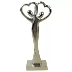 Entwined Couple Silver Straight Figures