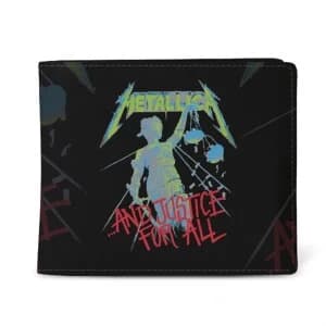 Metallica - And Justice For All Black Wallet