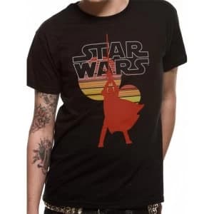 Star Wars - Retro Suns Mens Medium T-Shirt - Black