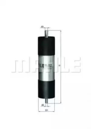 Fuel Filter KL658 78427163 by MAHLE Original