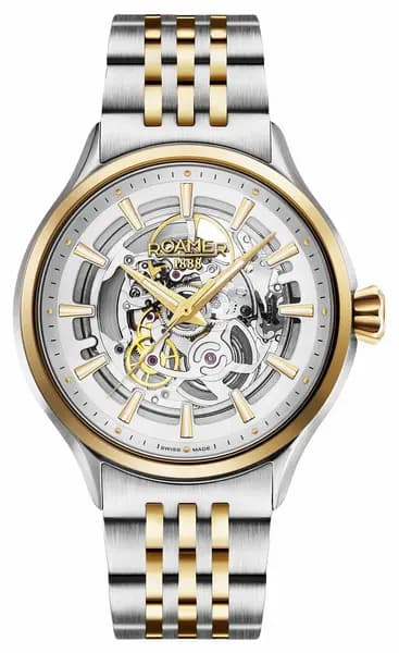 Roamer 101663 47 15 10N Competence Skeleton III Bi Colour Watch