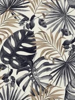 Arthouse Jungle Wall Black / Gold Wallpaper