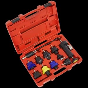 Sealey 10 Piece Cooling System Pressure Test Kit