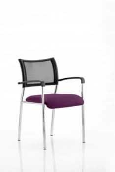 Brunswick Bespoke Colour Seat Chrome Frame Tansy Purple