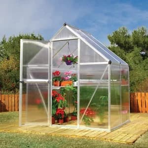 Palram Mythos 6x4 Polycarbonate Apex Greenhouse