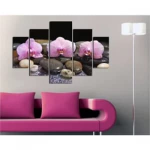 ST166 Multicolor Decorative MDF Painting (5 Pieces)