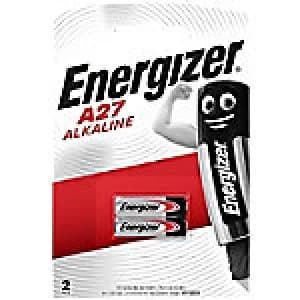 Energizer A27 Alkaline Batteries 8LR732 12V 2 Pieces