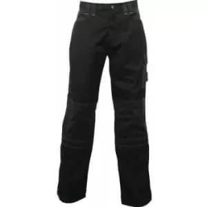 Regatta Mens Holster Workwear Trousers (Short, Regular And Long) (28 Short) (Black) - Black