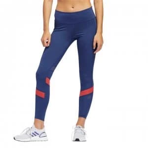adidas Womens Running How We Do Leggings - Blue/Red