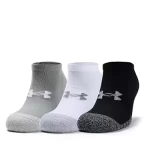 Under Armour Heatgear No Show Socks 3pk - Multi
