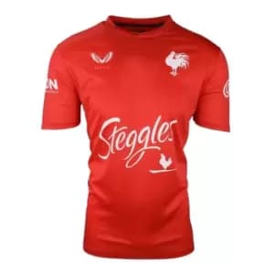 Castore Sydney Roosters 2021 Training T-Shirt Mens - Red