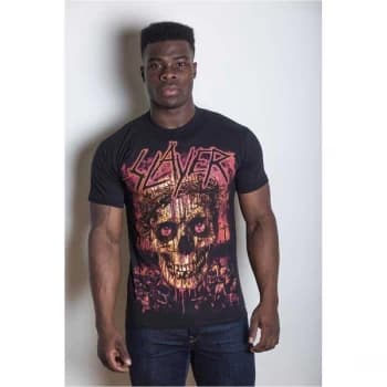 Slayer - Crowned Skull Unisex XX-Large T-Shirt - Black