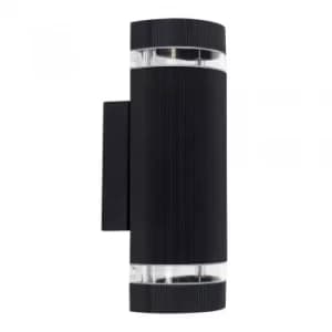 Ryston IP54 Up/Down Wall Light in Black