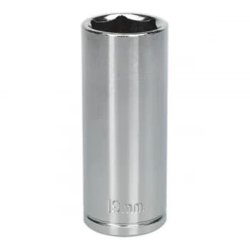 Sealey S0597 WallDrive Socket 19mm Deep 3/8"Sq Drive