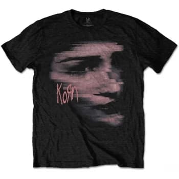 Korn - Chopped Face Unisex X-Large T-Shirt - Black