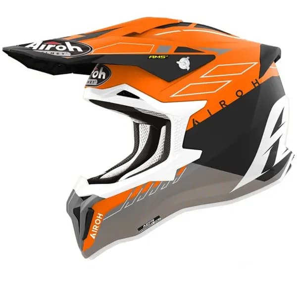 Airoh Strycker Skin Orange Matt Offroad Helmet S