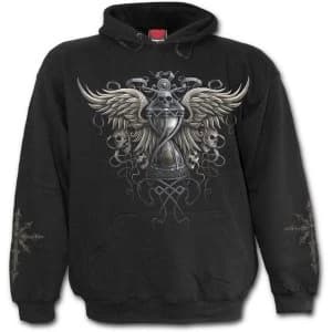 Darkness Mens Medium Hoodie - Black