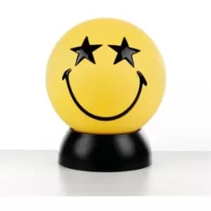 Onli Smiley Childrens Star Eyes Globe Table Lamp, Yellow
