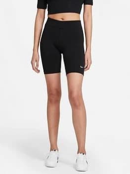 Nike NSW Essential Bike Shorts - Black, Size XS, Women