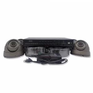 Zexum 4 Channel 4 in 1 CCTV 4 Dome Camera Kit - 1TB