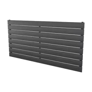 Thames Horizontal Designer Radiator 595x1200 Anthracite