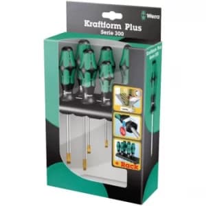 Wera 05320540001 335/350/367/7 7 Piece Kraftform Plus Lasertip Scr...
