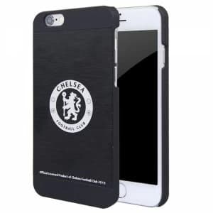 Official Chelsea FC Aluminium Football Case Cover for 4.7" Apple iPhone 6 Black