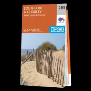 Map of Southport & Chorley