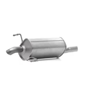ASMET Rear silencer 05.234 End silencer,Rear exhaust silencer OPEL,ZAFIRA B (A05)