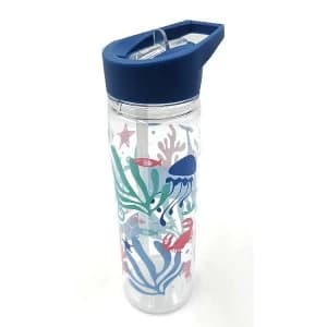 Reusable 550ml Plastic Water Bottle - Eco Sealife Design