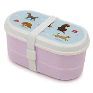Catch Patch Dog Bento Box Lunch Box