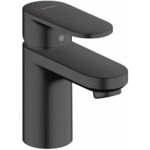 Vernis Blend Bathroom Mini Mono Basin Mixer Tap Single Lever Black - Black - Hansgrohe