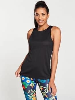 Nike Training Back Twist Tank Black Size XS Women
