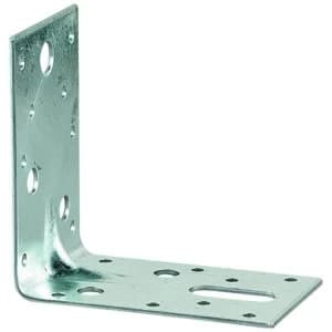Wickes Galvanised Heavy Duty Angle Bracket 87x87x25mm