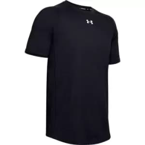 Under Armour Charged Cotton Short Sleeve T Shirt Mens - Black